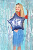 Picture of FOIL BALLOON STAR HAPPY BIRTHDAY NAVY BLUE 18 INCH